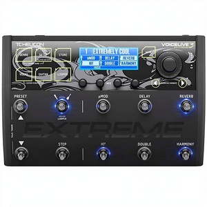 <span class=keywords><strong>TC</strong></span> Helicon VOICELIVE 3 EXTREME Pedale da Pavimento per Effetti Vocali e Chitarra Impareggiabile, con Supporto per Tracce di Supporto, Looping e Automazione Audio - Product Image 1