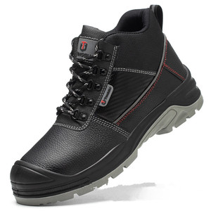 <span class=keywords><strong>Chaussures</strong></span> <span class=keywords><strong>de</strong></span> jogging à bout en acier résistant à l'huile, <span class=keywords><strong>chaussures</strong></span> <span class=keywords><strong>de</strong></span> <span class=keywords><strong>sécurité</strong></span> en cuir noir pour hommes, bottes <span class=keywords><strong>de</strong></span> travail à bas <span class=keywords><strong>prix</strong></span> - Product Image 1