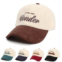 Gorra de Béisbol Deportiva Unisex de 6 Paneles para Primavera, Estilo Urbano, Transpirable, 100% Algodón Jersey, Diseño Retro con Letras, Acolchada