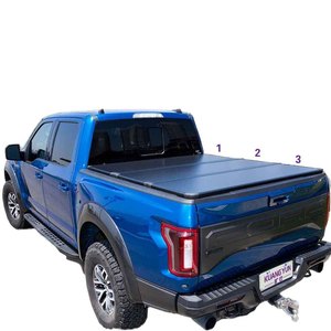 Cubiertas de camioneta de perfil bajo, cubierta dura de aleación de tres pliegues, cubierta de cama de camión para <span class=keywords><strong>Mitsubishi</strong></span> <span class=keywords><strong>L200</strong></span> 5.5ft <span class=keywords><strong>2020</strong></span> - Product Image 1