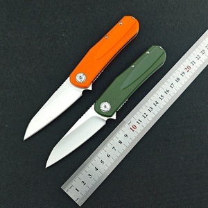Cuchillo Plegable HUAAO para Camping, 8.0cm, Acero 8Cr13MoV, Dureza 57-59HRC, Mango G10, DIY OEM, Cuchillo para Caza y Frutas - Product Image 6