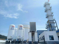 Système de fractionnement cryogénique de l'air pour la production industrielle d'oxygène et d'azote