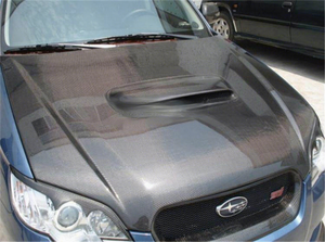 Nouveau pour Legacy 04-08 : Grille d'aération en fibre de carbone noire OLIVER - Product Image 2