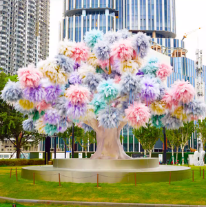 Árbol de fuegos artificiales de caña artificial para bodas, celebraciones, flores de caña artificiales, hierba pavo real, <span class=keywords><strong>biomimicry</strong></span> - Product Image 1