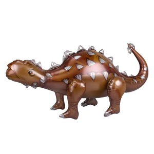 3D mô phỏng Khủng Long đứng lớn Tyrannosaurus Rex tiệc sinh nhật Godzilla phim hoạt hình trang trí bóng nhôm - Product Image 3