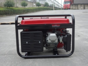 POWERAC PR4500-E Single Phase 230V 50/60Hz 15L Portable Gasoline <b>Generator</b> 2-3.5KW Light Weight LED Display - Product Image 4