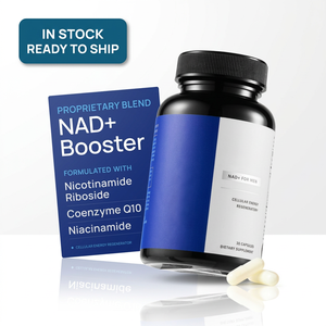 Cápsulas de Nicotinamida Ribósido (NR), Niacinamida, CoQ10, Extracto de Cúrcuma y <span class=keywords><strong>L</strong></span>-Arginina, 30 Cápsulas, OEM, Marca Privada ODM, Envío Rápido - Product Image 1