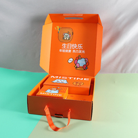 Boîte d'expédition en carton kraft écologique en gros, personnalisable avec logo, boîte avion ondulée pour e-commerce