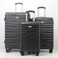 Nouveau en 2024 Durable ABS valise tirant boîte cabine taille valise grand chariot sac valise coffre tsa serrure pc bagages pour voyage