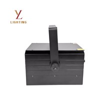 Laser de scène 15W RGB pleine couleur ILDA 30Kpps avec animation, DMX et activation sonore