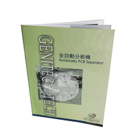 Dépliant personnalisé de l'immobilier de qualité supérieure Livret manuel Brochures de magazines Livres en papier d'art Service d'impression de prospectus