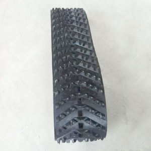 Huanball 255mm विस्तृत काले स्नोमोबाइल रबर ट्रैक 255*72*30 - Product Image 2