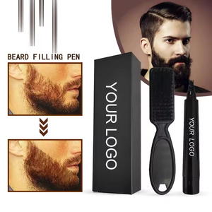 Kit Penna per Riempimento <span class=keywords><strong>Barba</strong></span> SENKA con Logo Personalizzato, Pennello Nero, Matita Colorata Marrone per <span class=keywords><strong>Barba</strong></span>, Set Penna per <span class=keywords><strong>Barba</strong></span> da <span class=keywords><strong>Uomo</strong></span> - Product Image 5