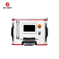 Machine portative de dérouillage de nettoyage de laser de fibre d'impulsion de 100w 200w pour le décapant de peinture de vernis en bois en métal