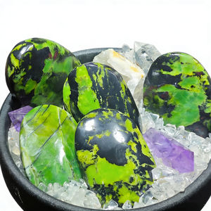 Wholesale Natural Green Opal Decorative <b>Ornaments</b> Polished Fashion Trend High Quality for Home and Office Decoration - Product Image 2