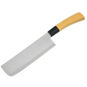 มีดปังตอครัวสแตนเลส ด้ามไม้ลายไม้ PP ขนาด 7 นิ้ว - Product Image 3