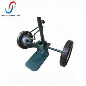 Maceta de acero con mango plegable MOQ bajo más vendida, carrito de jardín con plataforma rodante móvil para plantas en maceta, condición nueva y usada - Product Image 5