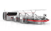 Nueva Impresora Digital Automática de Serigrafía Ovalada Multicolor Programable Multi-Estación 900x1000mm Máquina Eficiente