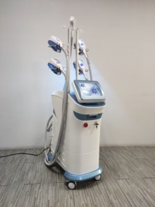 Appareil de raffermissement corporel à double tête avec poignées rafraîchissantes pour un traitement de remodelage professionnel - Product Image 4