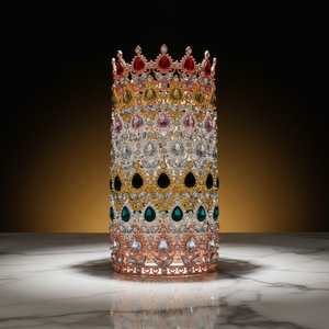 Accesorios <span class=keywords><strong>de</strong></span> Lujo con Cristales y Diamantes, Corona <span class=keywords><strong>de</strong></span> Cumpleaños, Tiara Nupcial, Decoración Festiva <span class=keywords><strong>para</strong></span> el Día <span class=keywords><strong>de</strong></span> la Madre, Ceremonia <span class=keywords><strong>de</strong></span> Graduación - Product Image 2