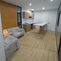 Maison Capsule Apple Double Étage de Luxe Personnalisée Certifiée CE 20ft 40ft Villa Préfabriquée Moderne Écologique Bâtiment de Bureau