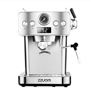 Cafetera Eléctrica Semiautomática Pequeña <span class=keywords><strong>para</strong></span> Uso Doméstico, con Vaporizador de Leche, de Acero Inoxidable, <span class=keywords><strong>para</strong></span> Hogar y Oficina, 3-5 Tazas, 1150W - Product Image 1