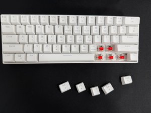 Chất lượng cao 60% có dây RGB chơi game Bàn phím cho PC 61 phím với <span class=keywords><strong>Backlit</strong></span> 60% cơ khí bàn phím cho máy tính - Product Image 4