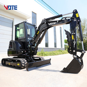 VOTE Livraison gratuite Mini-excavatrice sur chenilles 3,5 tonnes avec moteur Kubota EPA, pour travaux agricoles, disponible en 1 tonne et 2 tonnes, <span class=keywords><strong>prix</strong></span> compétitifs - Product Image 6