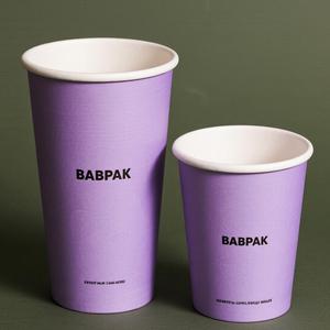 แก้วกาแฟกระดาษรีไซเคิลแบบสองชั้นพิมพ์ลายตามสั่ง พร้อมฝาปิด สำหรับเครื่องดื่มร้อน ย่อยสลายได้ - Product Image 3