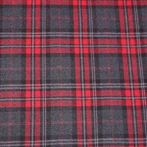 Tùy chỉnh 350GSM dệt sợi nhuộm Rayon <span class=keywords><strong>Polyester</strong></span> Đỏ kiểm tra vải TR Chải Kẻ sọc vải cho đồng phục học sinh quần áo màu nâu - Product Image 4