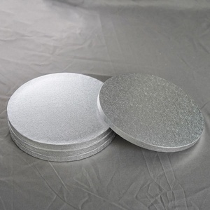 100pcs 10 Inch 12mm <b>Cake</b> Drum Round Silver <b>Cake</b> <b>Board</b> Wholesale Corrugated Cardboard Oil Proof <b>Cake</b> Paper <b>Boards</b> - Product Image 1