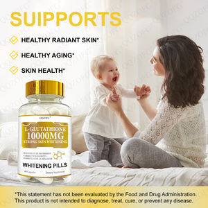 <span class=keywords><strong>C</strong></span>ápsulas de colágeno L-glutatión de vitamina <span class=keywords><strong>C</strong></span> vegana para un envejecimiento saludable y blanqueamiento de la piel suplementos herbales antioxidantes - Product Image 5