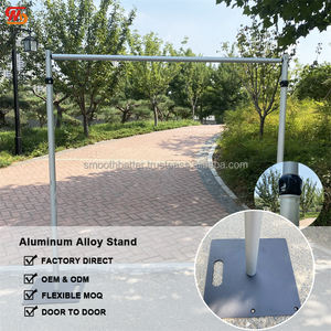 Support de suspension en alliage d'aluminium semi-circulaire lisse de 3 m pour rideaux, tuyaux et draperies, accessoires de décoration murale pour fleurs et ballons - Product Image 2