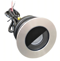 Lumière LED encastrée peu profonde de 35 mm pour terrasse en bois, petit éclairage d'escalier IP67 en aluminium moulé sous pression, étanche pour extérieur et aménagement paysager