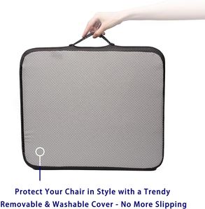 เมมโมรี่โฟมความหนาแน่นสูงสำหรับเก้าอี้รถเข็นสำหรับสำนักงาน-ห้องครัว-เก้าอี้รถยนต์ความดันเจ็บและบรรเทาอาการปวดกระดูกก้นกบ - Product Image 3