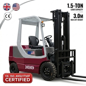 Montacargas Eléctrico Portátil con Operación Sentado, Batería <span class=keywords><strong>de</strong></span> Plomo-Ácido, Desplazador Lateral Hidráulico, Capacidad <span class=keywords><strong>de</strong></span> 1-5 Toneladas - Product Image 1