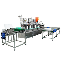 Machine de remplissage entièrement automatique brevetée PLC à grande vitesse, économe en énergie, précision 100 %, multicolore, pour eau, gel et boissons