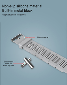 All'ingrosso bracciale regolabile in silicone da polso pesato alla caviglia set <span class=keywords><strong>per</strong></span> l'esercizio fisico - Product Image 2