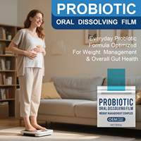 Film oral probiotique personnalisé à dissolution rapide, bonbons vitaminés en film mince à dissolution orale, film oral probiotique