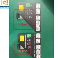 Panneau de boutons du tableau de bord gauche 6675982 adapté aux pièces du moteur S130