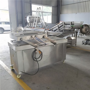 Machine d'emballage automatique à double chambre pour maïs sucré, viande de bœuf cuite, zongzi - Pompe à <span class=keywords><strong>vide</strong></span> à lit <span class=keywords><strong>plat</strong></span>, économie d'énergie - Product Image 6