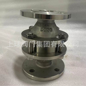 ตัวกันไฟเหล็กกล้าไร้สนิม Fwl 1 ขนาด Dn80 สำหรับใช้กับไฮโดรเจนและสารเคมีอันตราย - Product Image 3