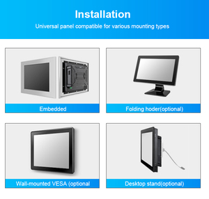 15 Inch <strong>Display</strong> AV <strong>Bus</strong> <strong>LCD</strong> 43 Monitor Industrial Resistive Touch Screen Monitor - Product Image 5