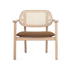 Wabi-sabi Casa de familia de ratán de madera maciza Club Cafe hosts diseñador Titus Silla de salón individual - Product Image 5