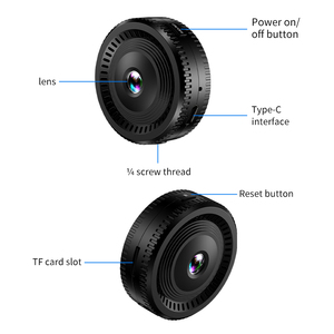 กล้องอินเทอร์เน็ตอัจฉริยะ Wi-Fi C8มุมกว้าง1080P มองเห็นกลางคืนด้วยอินฟราเรดตรวจจับการเคลื่อนไหวแอปส่งข้อความ450mAh ใช้ในบ้านแบบชาร์จไฟได้ - Product Image 6