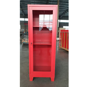 Armoire de rangement pour équipement de lutte contre l'incendie avec porte en verre Combinaison de <span class=keywords><strong>pompier</strong></span> Outils Gants Casque - Product Image 1