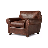 Canapé d'angle en cuir au design luxueux avec pieds en bois massif, canapé-lit, coussins moelleux, mobilier pour hall d'hôtel cinq étoiles