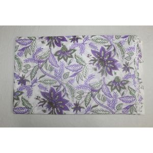 Multi-Colour Flower Print Hand Block Printed Cotton Fabric Wholesale Lightweight Cotton Fabric Indian Floral Dress Making - Product Image 5