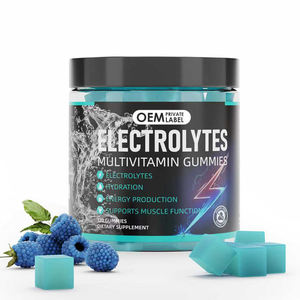 Gommes multi-vitamines électrolytiques OEM en vente chaude avec <span class=keywords><strong>calcium</strong></span>, magnésium, soutien de la santé, approvisionnement en énergie musculaire, suppléments sportifs - Product Image 1