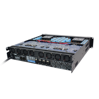 Amplificateur de sonorisation DS-22Q, amplificateur de puissance 5000 Watts, amplificateur de karaoké professionnel pour deux caissons de basses de 18/21 pouces